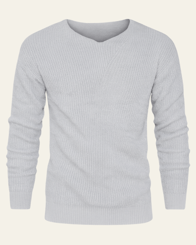Maglione Uomo in Maglia Morbida di Alta Qualità Comfort