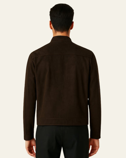 Giacca Uomo in Suede Vegano
