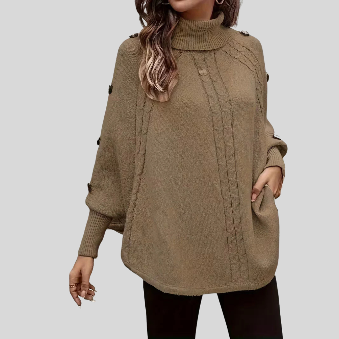 Norelle | Maglione a Collo Alto con Trecce