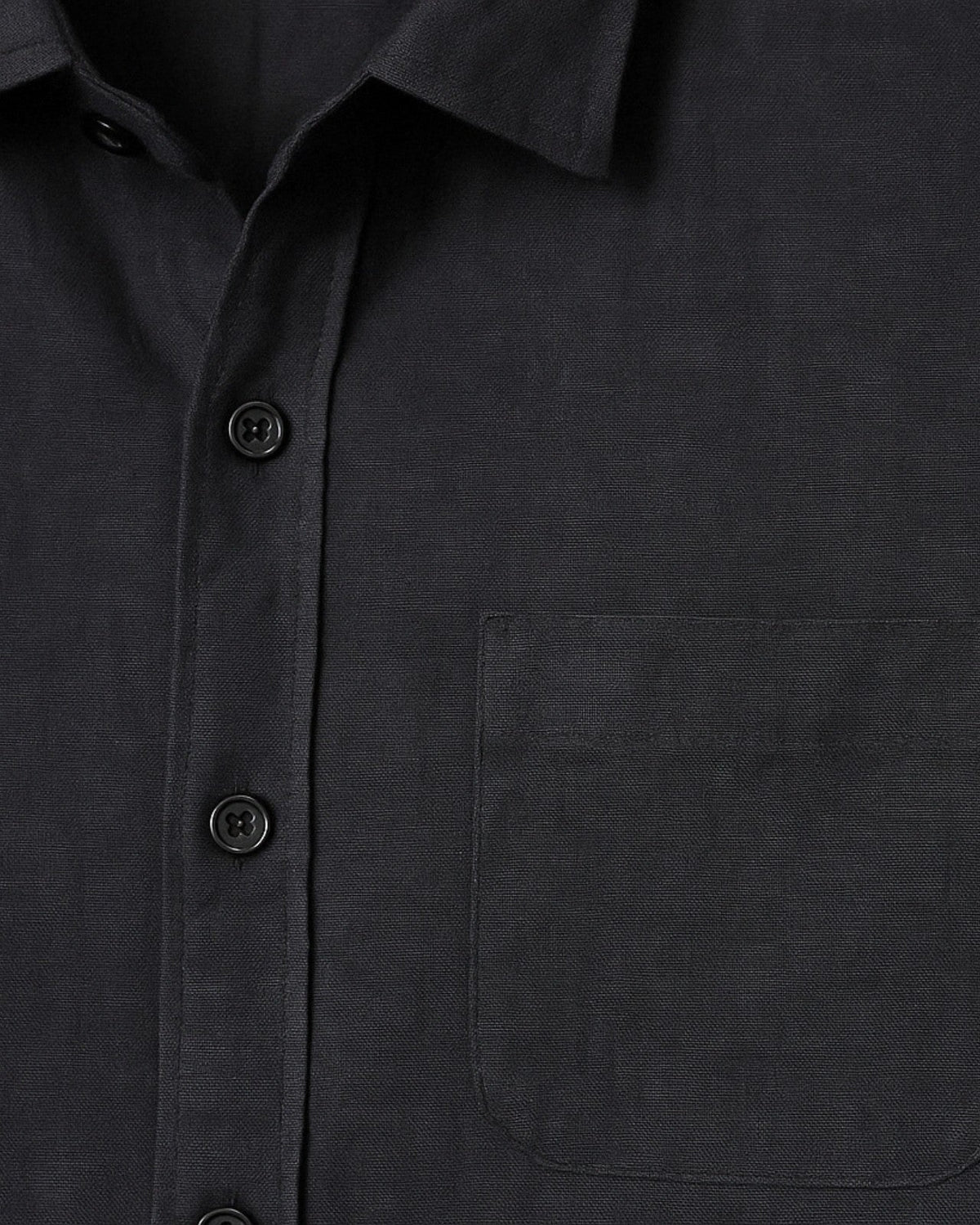 Camicia Uomo da Sera Misto Poliestere Lino Caduta Elegante