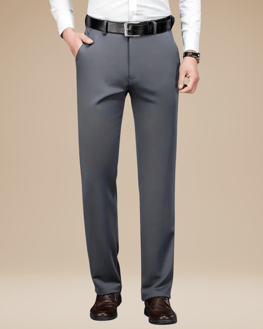 Pantaloni Uomo Sartoriali Eleganti con Elasticità Ufficio