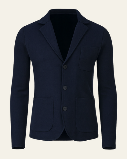 Blazer Uomo in Maglia Premium Slim Fit
