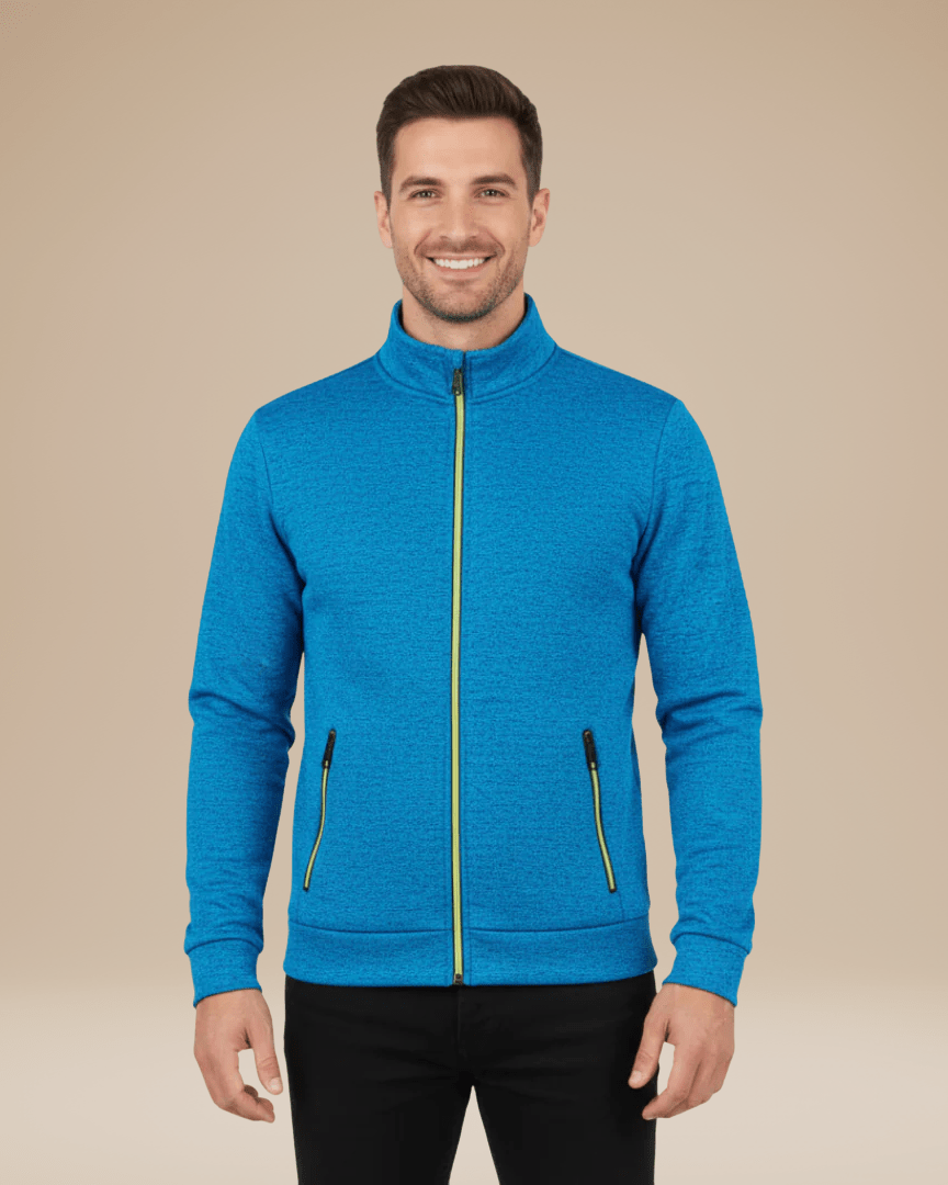 Giacca Uomo in Pile con Zip Integrale