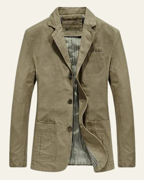 Blazer Uomo Destrutturato Rilassato