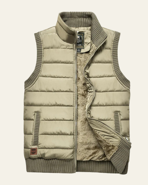 Gilet Uomo Imbottito Foderato