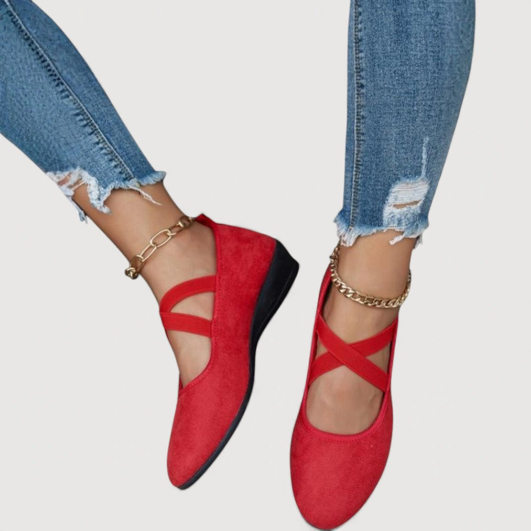 Scarpe Donna con Cinturino Incrociato
