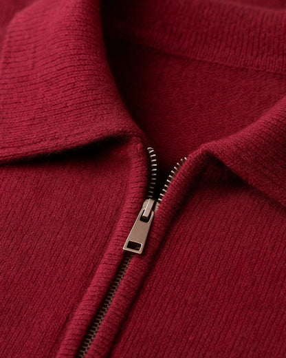 Maglione Uomo in Cashmere con Zip Morbido Raffinato Avvolgente