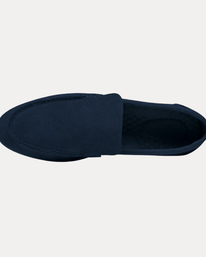 Mocassini Uomo Classici in Camoscio Morbido Slip-On Raffinati
