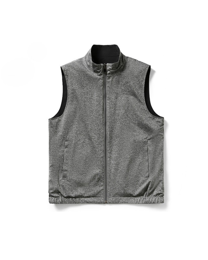 Gilet Uomo Reversibile in Tessuto Tecnico