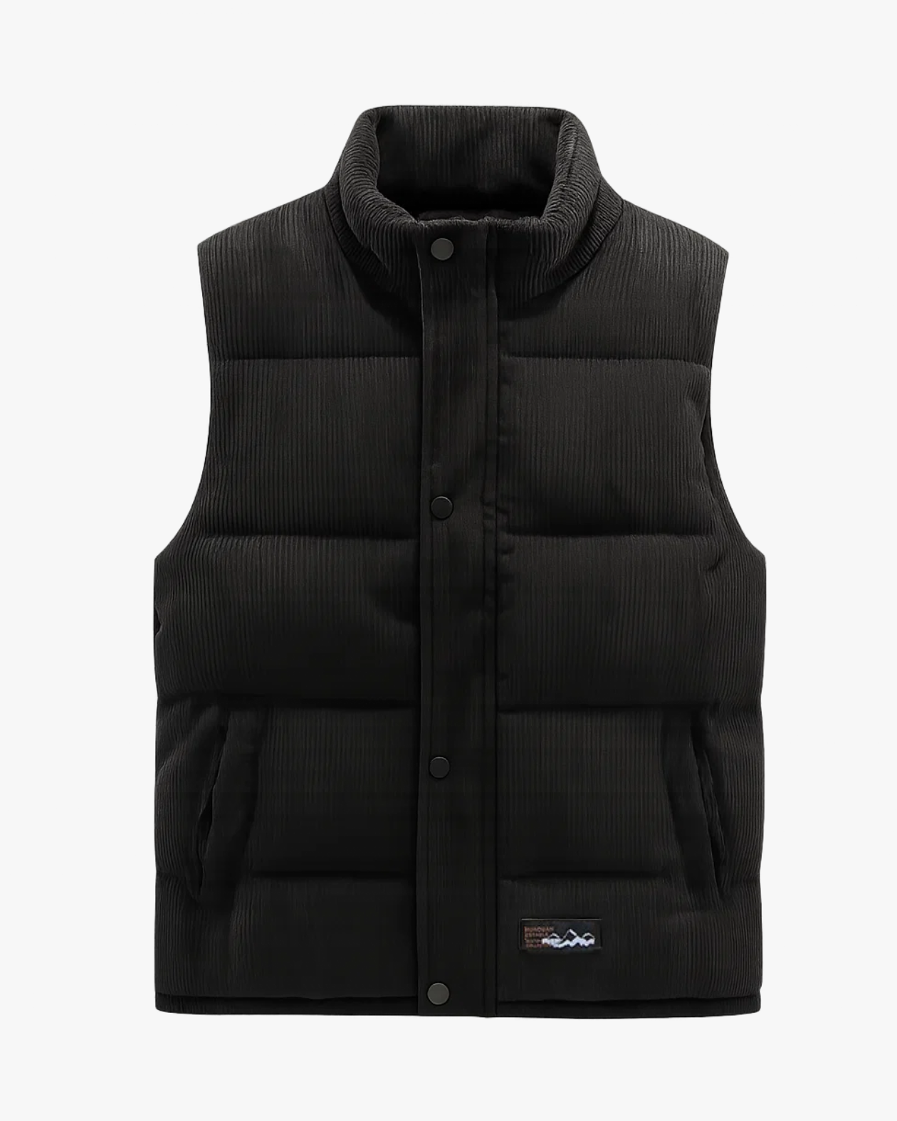 Gilet Uomo Imbottito in Velluto a Coste