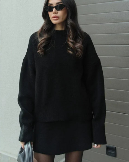 Completo Donna in Maglia di Lana