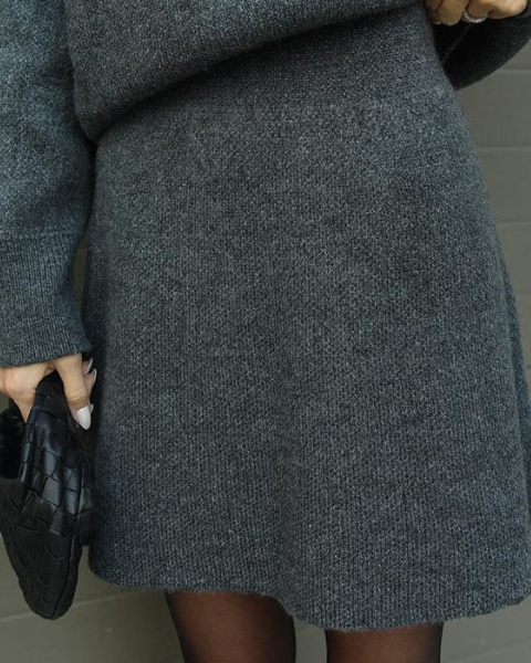 Completo Donna in Maglia di Lana