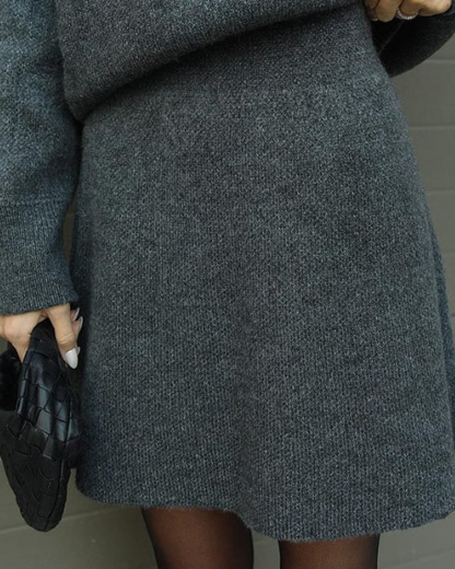 Completo Donna in Maglia di Lana
