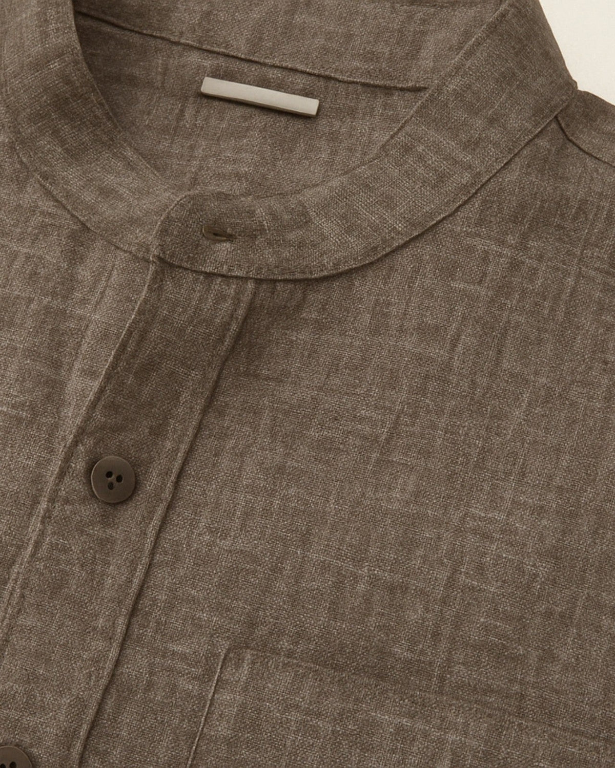 Camicia Uomo da Club Misto Poliestere Lino Raffinata