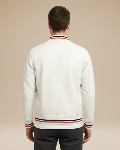 Bomber Uomo con Colletto a Costine