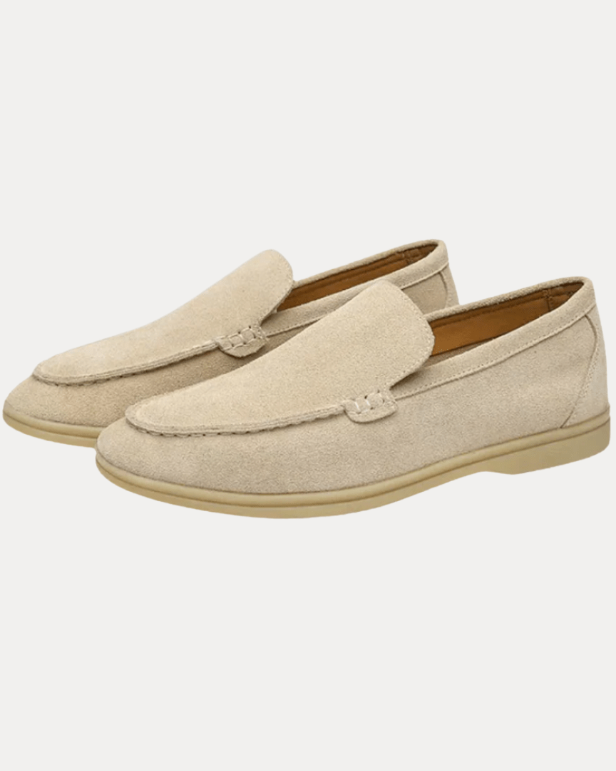 Mocassini Uomo Classici in Camoscio Morbido Slip-On Raffinati