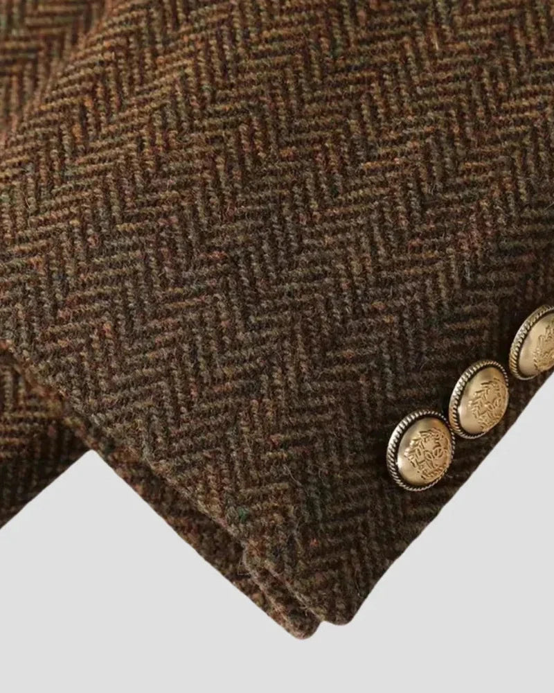 Blazer Donna Doppiopetto in Tweed