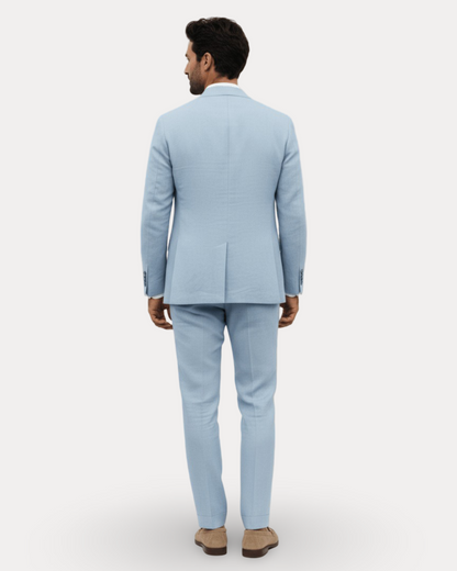 Abito Uomo Sartoriale in Lino Traspirante per Matrimoni