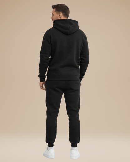 Completo Uomo Casual Felpa con Cappuccio e Jogger Sportivo