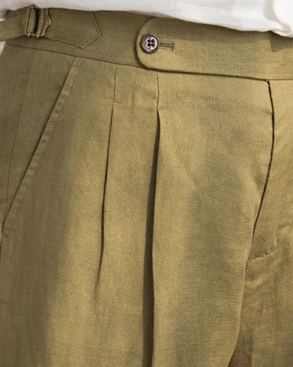 Pantaloncini Uomo in Lino