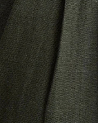 Pantaloni Uomo a Pieghe in Lino e Cotone Struttura Respiro