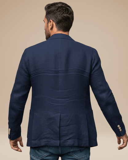 Blazer Uomo Sartoriale Slim a Tre Bottoni
