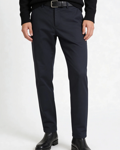 Pantaloni Uomo Sartoriali Elasticizzati Linea Pulita