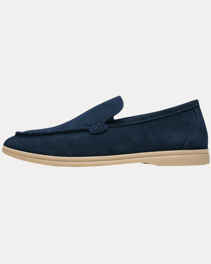 Mocassini Uomo Classici in Camoscio Morbido Slip-On Raffinati
