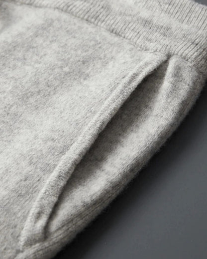 Pantaloni Uomo in Cashmere e Lana Calore Avvolgente Luxe Blend