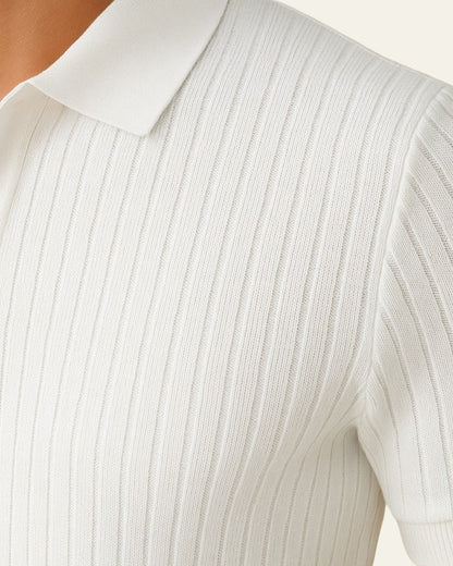 Polo Uomo in Maglia Garden Moderno Raffinata Versatile