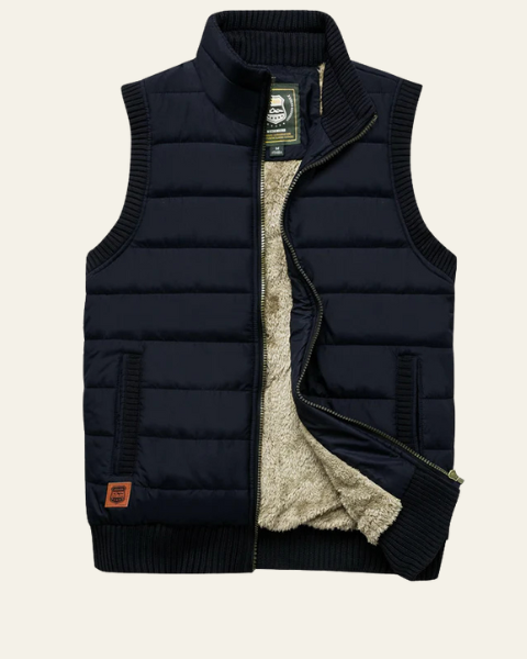 Gilet Uomo Imbottito Foderato