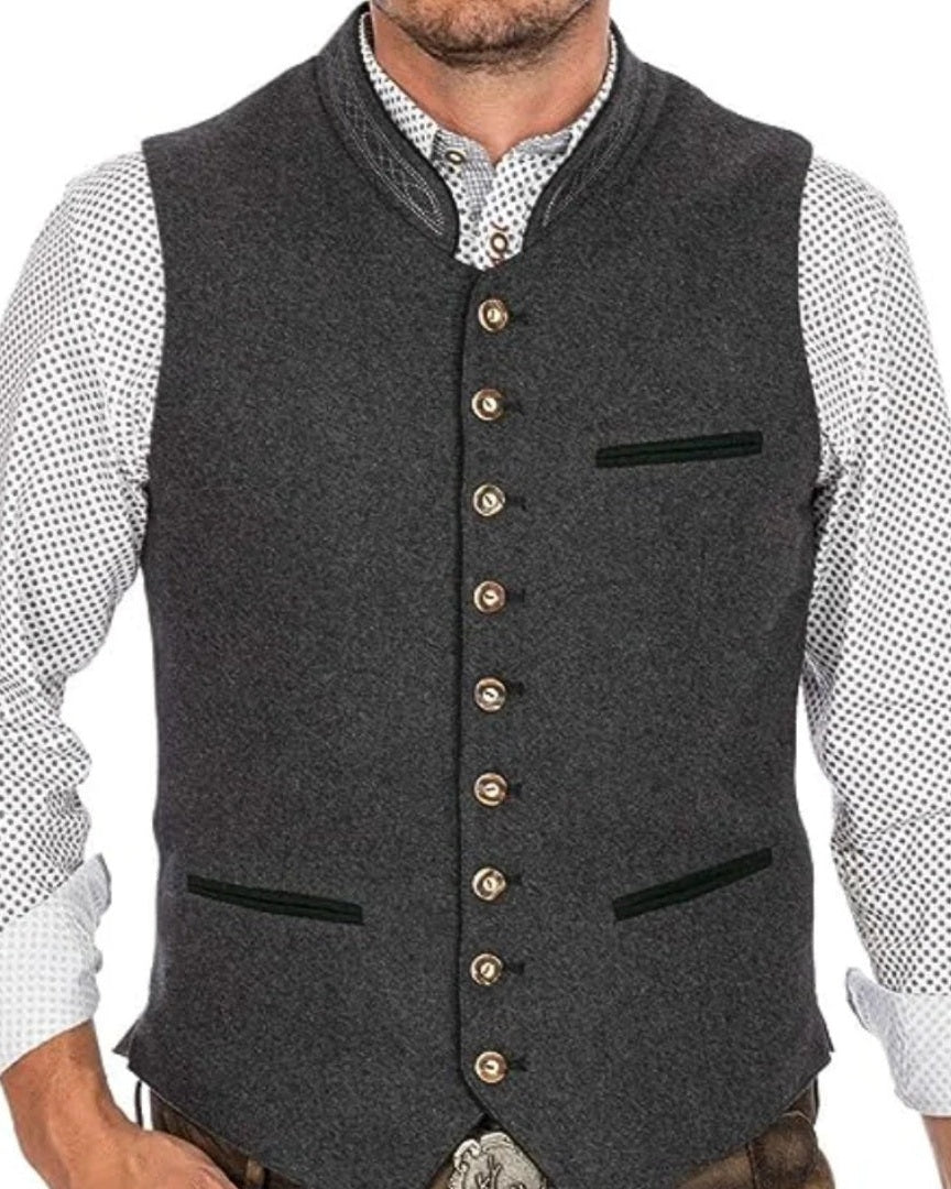 Gilet Uomo Bottonato Heritage
