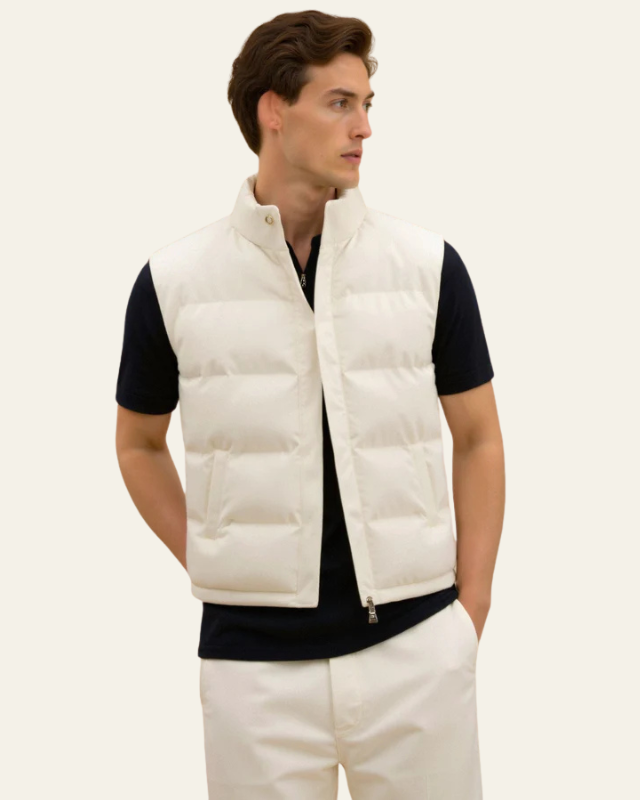 Gilet Uomo Trapuntato Strutturato