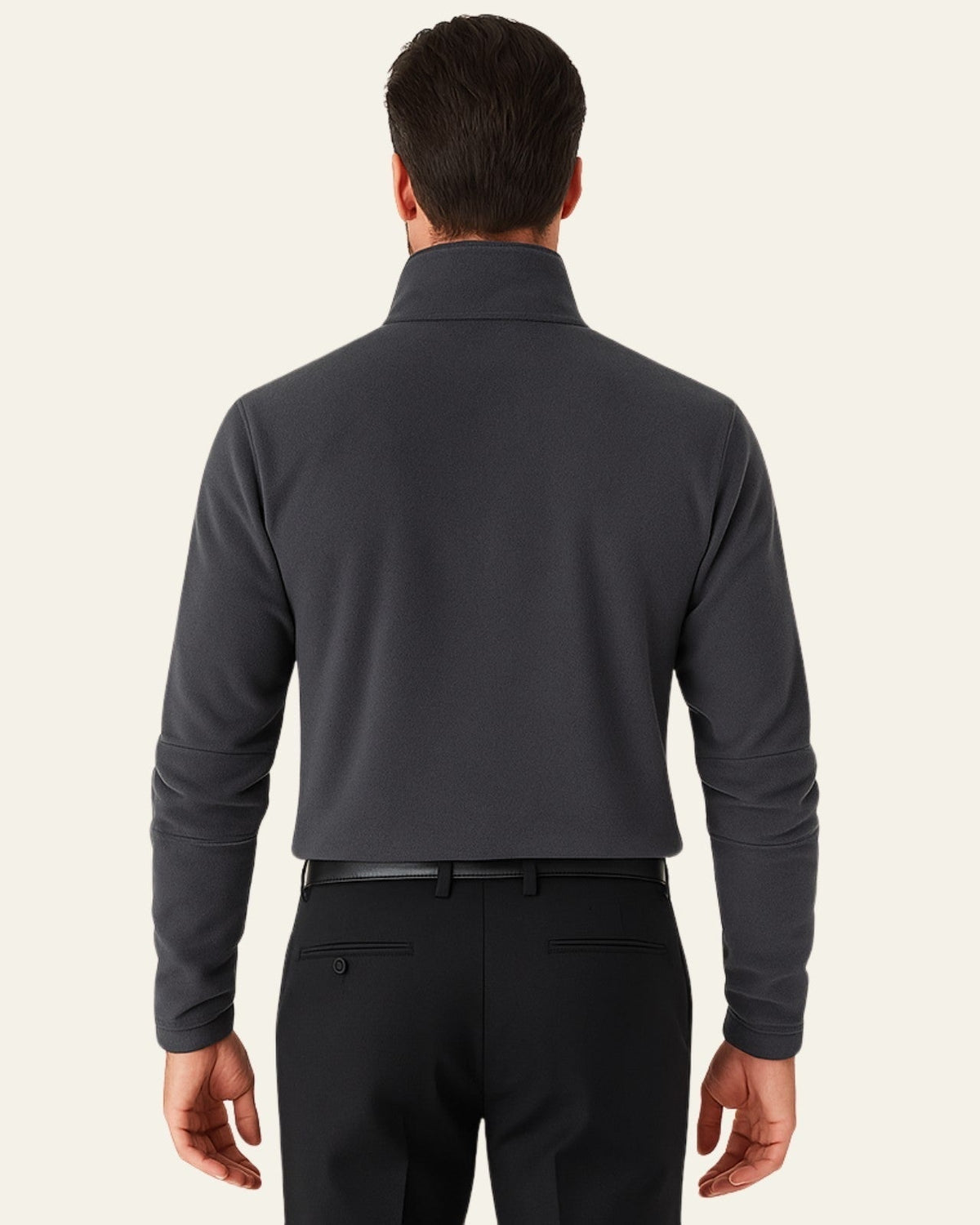 Giacca Uomo Antivento con Zip a Mezzo Busto Leggera Protettiva