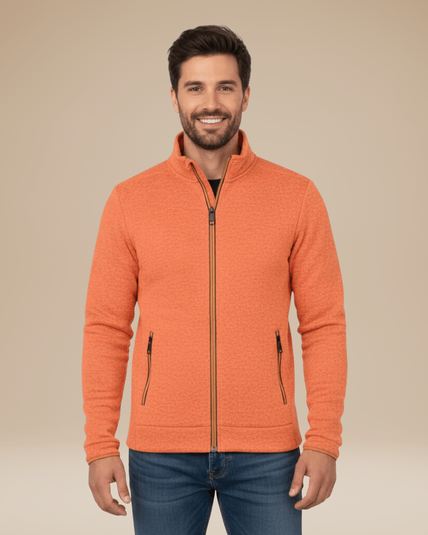 Giacca Uomo in Pile con Zip Integrale