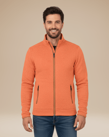 Giacca Uomo in Pile con Zip Integrale
