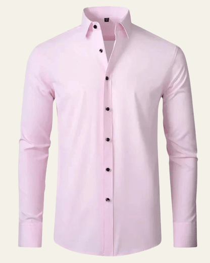 Camicia Uomo in Cotone Superficie Liscia Taglio Sartoriale