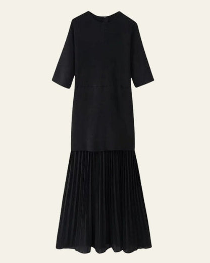 Abito Donna in Maglia Plissettata