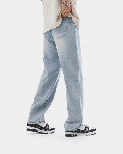 Jeans Uomo Regular Fit Gamba Dritta