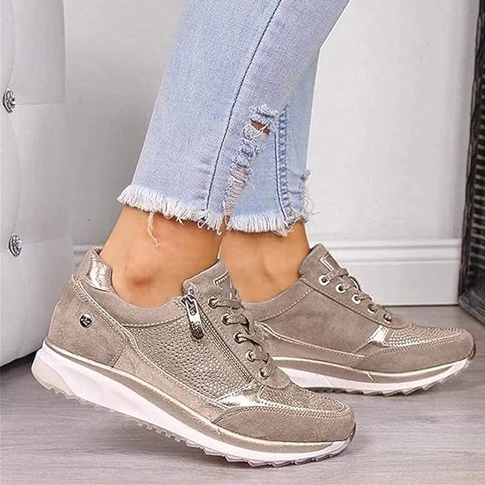 Martina | Scarpe Donna Comfort con Zip Laterale