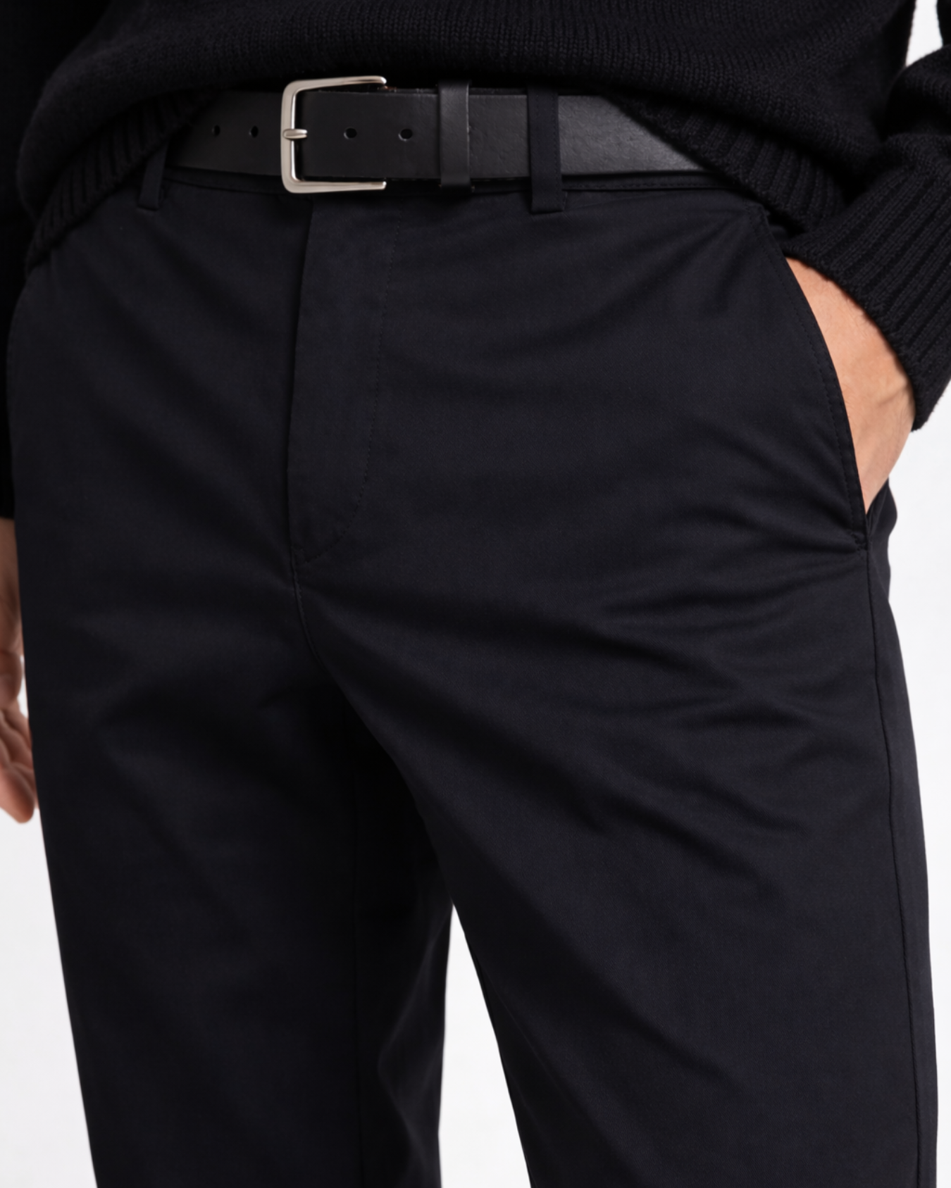 Pantaloni Uomo Stretch Su Misura Silhouette Impeccabile