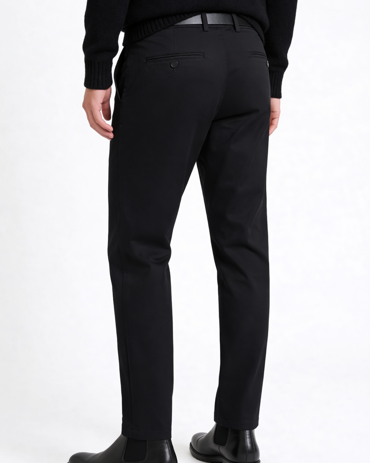 Pantaloni Uomo Stretch Su Misura Silhouette Impeccabile