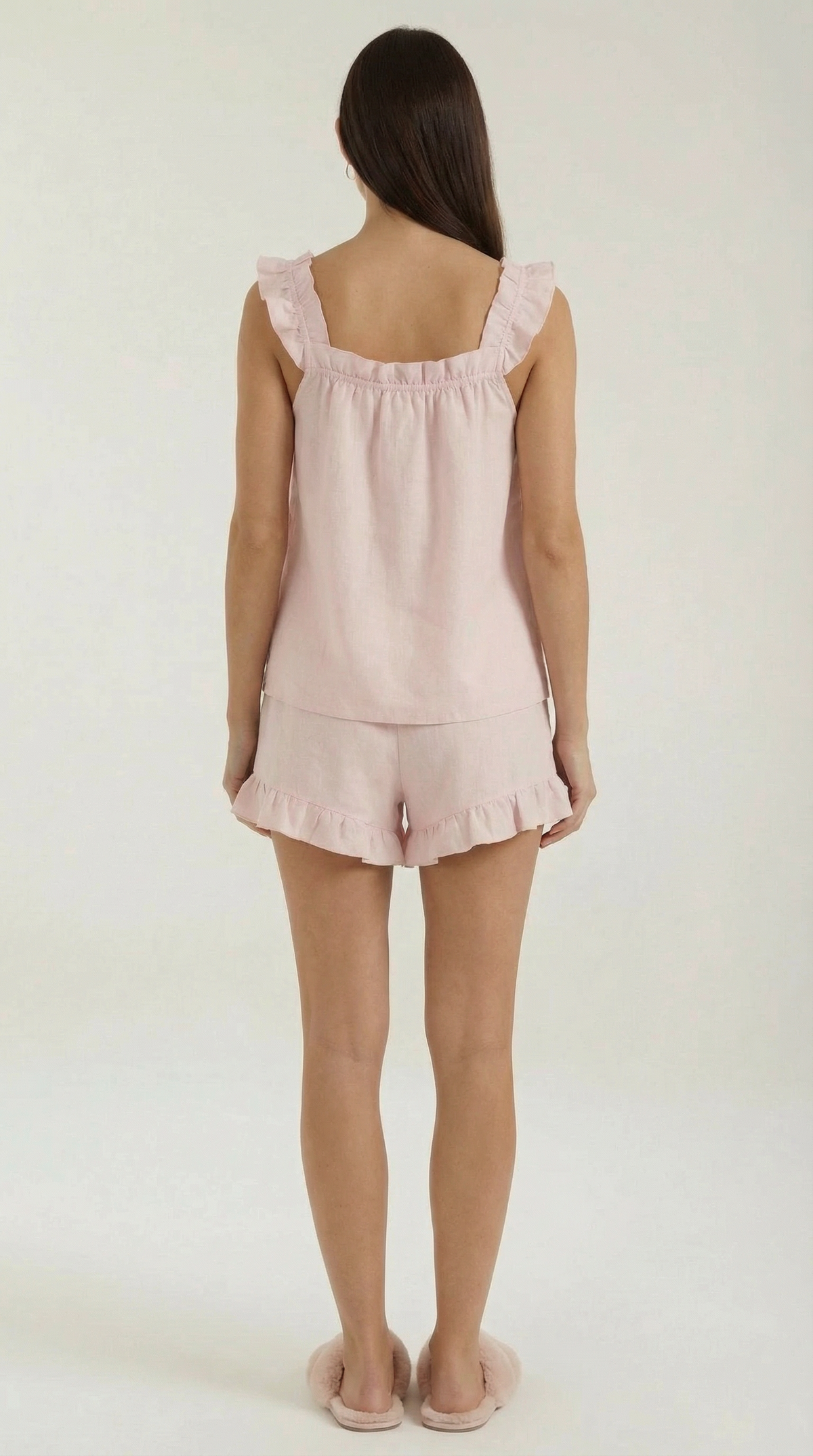 Completo Donna in Cotone con Volant