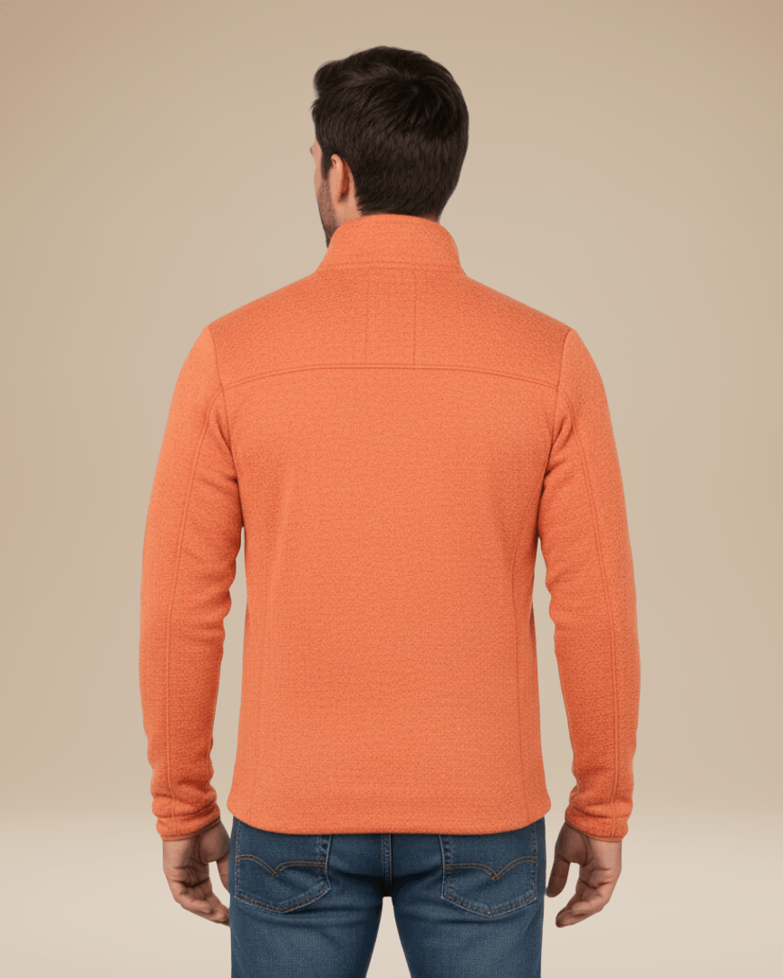 Giacca Uomo in Pile con Zip Integrale