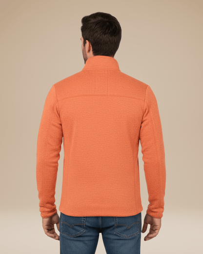 Giacca Uomo in Pile con Zip Integrale