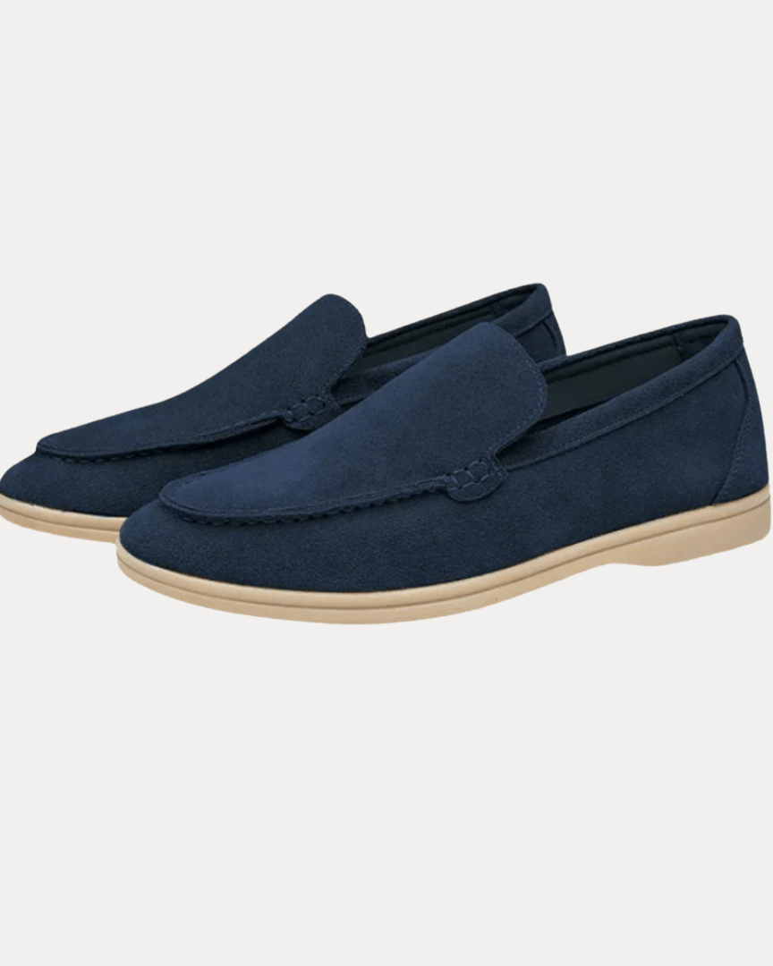 Mocassini Uomo Classici in Camoscio Morbido Slip-On Raffinati