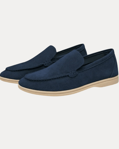 Mocassini Uomo Classici in Camoscio Morbido Slip-On Raffinati