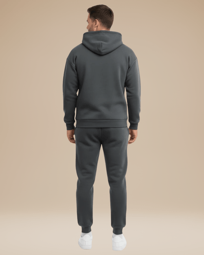 Completo Uomo Casual Felpa con Cappuccio e Jogger Sportivo
