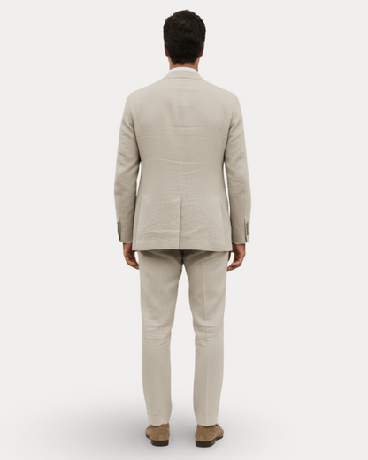 Abito Uomo Sartoriale in Lino Traspirante per Matrimoni