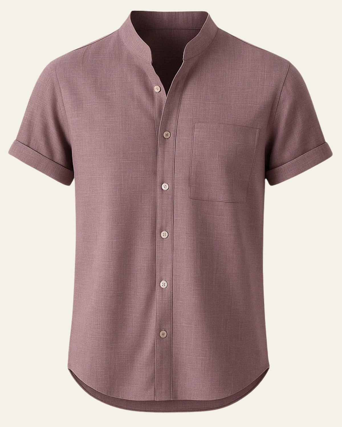 Camicia Uomo da Club Misto Poliestere Lino Raffinata
